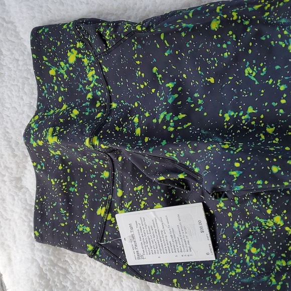 Lululemon Base Pace High-rise Tight 25" Sparks Fly Multi - Picture 11 of 15